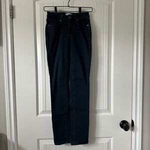 Paige Skyline Skinny Jeans Dark Wash Denim‎ Stretch Womens Size 24